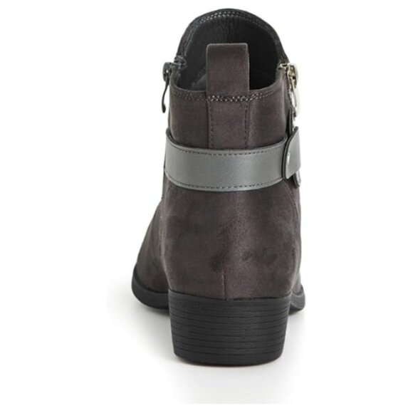 AVENUE Women's Cloudwalkers Wide Fit Ankle Boot Rossi Wide Fit, GREY - Picture 4 of 5